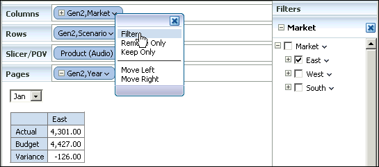 Sample MDX Query