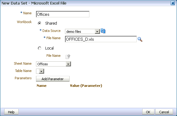 Selecting the sheet name