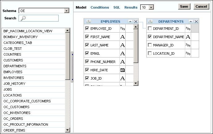 Design and Output Pane